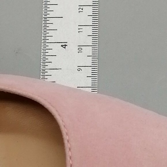 MM July Womens Cut Out High Heel Hook Loop Ankle Strap Stiletto Pink EUR 38 - Picture 6 of 10